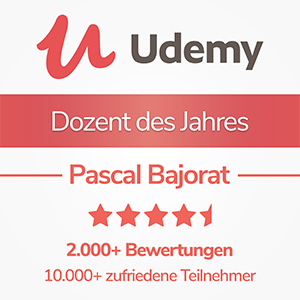 Lecturer of the year - Udemy