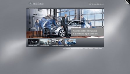 Mercedes Benz Wuppertal - landing pages