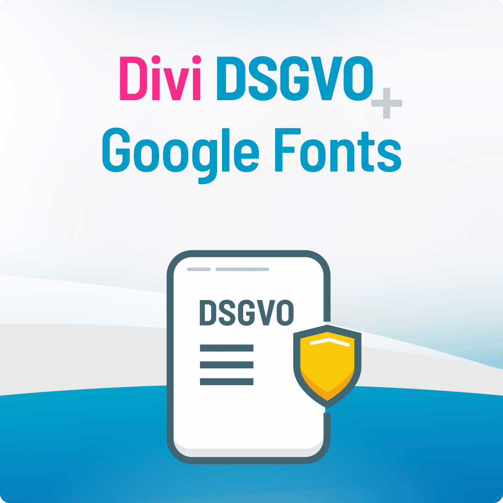 Divi DSGVO & Google Fonts