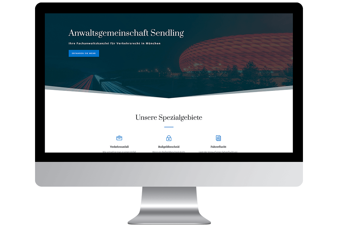 Webdesign für Steuerberater anwaltsgemeinschaft sendling