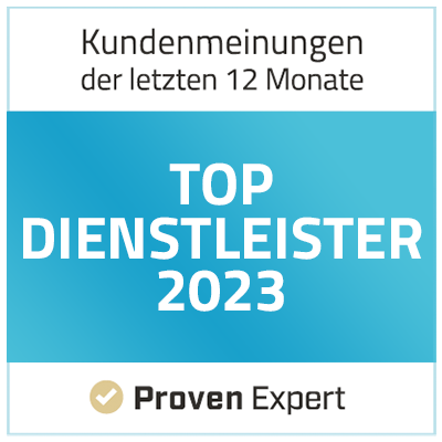 Top Dienstleister - Proven Expert 2023