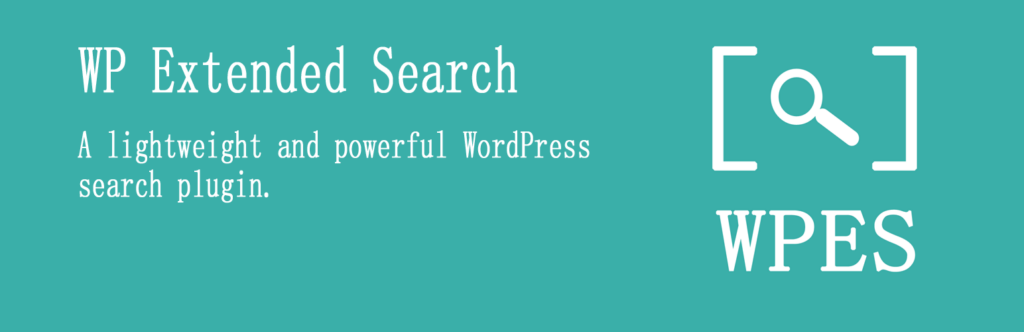 WP Extended Search